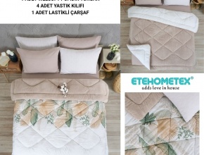 WELSOFT DESENLİ ÇİFT KİŞİLİK UYKU SETİ